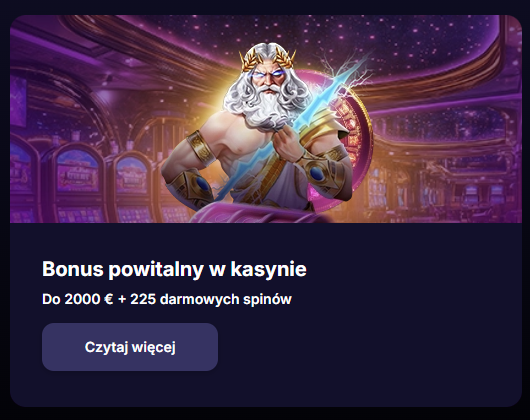 Bonus powitalny w kasynie